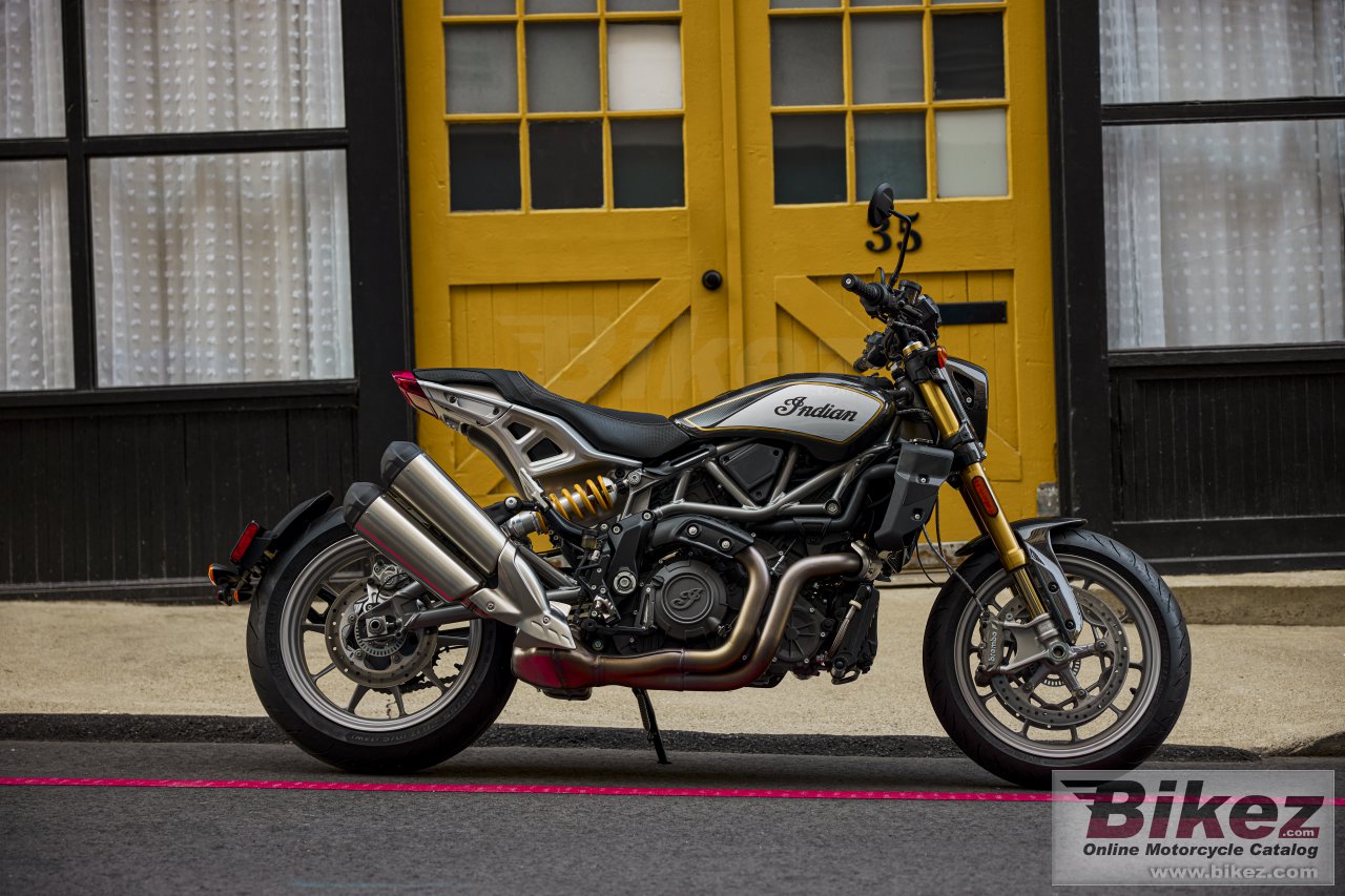 Indian FTR R Carbon poster